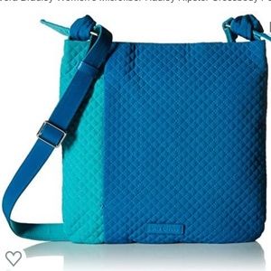 Vera Bradley Women's Blue Quilted Crossbody Bag